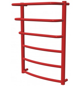 Червона сушарка для рушників Grosse 6 RAL3020 драбинка 650x482, red