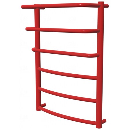Червона сушарка для рушників Grosse 6 RAL3020 драбинка 650x482, red