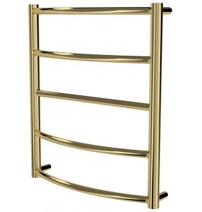 Золота сушарка для рушників Classic 5 драбинка 550x482, gold