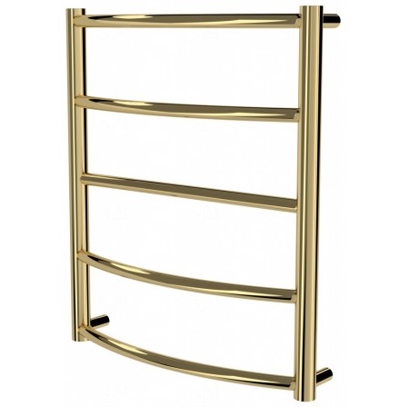 Золота сушарка для рушників Classic 5 драбинка 550x482, gold