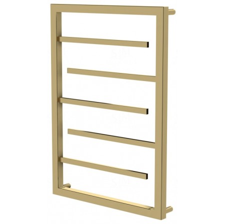 Золота рушникосушка Prestige 5 драбинка 650x530, gold
