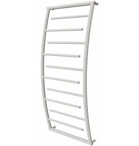 Біла рушникосушилка Atlantica 10 RAL9016 драбинка 1150x532, white