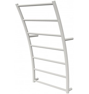 Рушникосушка Wave 7 біла RAL9016 драбинка 740x425, white