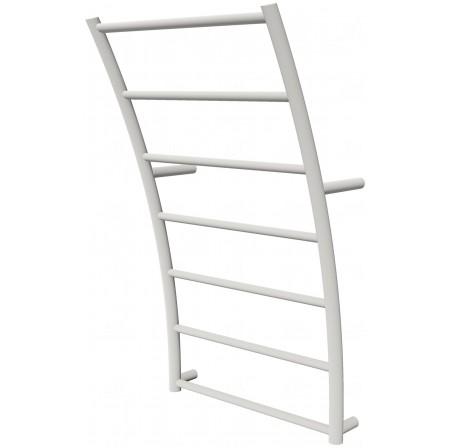 Рушникосушка Wave 7 біла RAL9016 драбинка 740x425, white