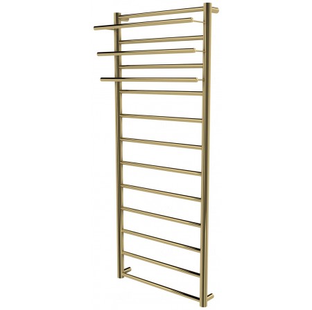 Рушникосушка Elegant 12 золото драбинка 1250x482, gold
