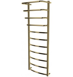 Золота рушникосушка Grosse 11 драбинка 1150x432, gold