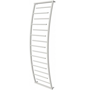 Біла сушарка для рушників Atlantica 15 RAL9016 драбинка 1650x482, white