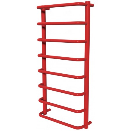Червона рушникосушка Modern 8 RAL3020 драбинка 850x432, red