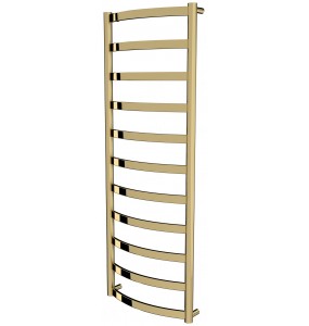 Золота сушарка для рушників Maxima 11 драбинка 1150x432, gold