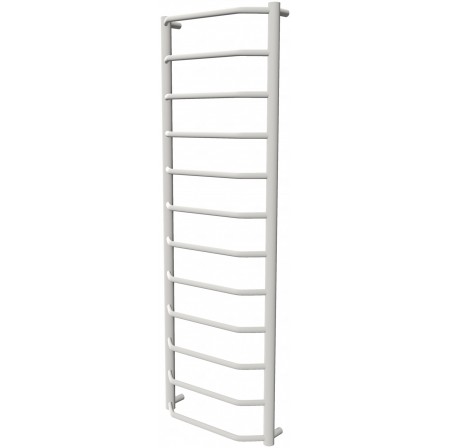 Біла рушникосушилка Standart 12 RAL9016 драбинка 1250x432, white