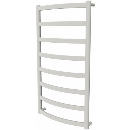 Біла сушарка для рушників Maxima 8 RAL9016 драбинка 850x432, white