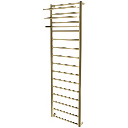Рушникосушка Elegant 15 золото драбинка 1550x482, gold