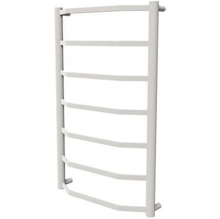 Біла рушникосушка Luxe 7 RAL9016 драбинка 750x482, white