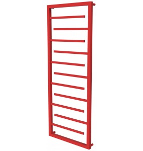 Червона рушникосушка Prestige 11 RAL3020 драбинка 1250x530, red