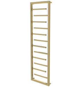 Золота рушникосушка Prestige 12 драбинка 1350x430, gold