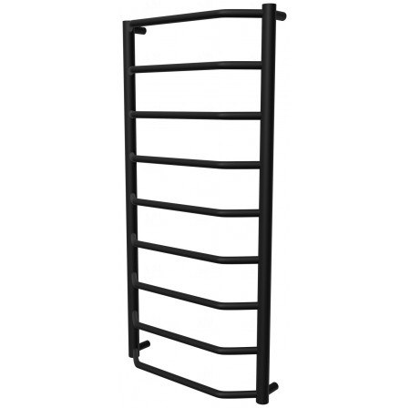Чорна сушарка для рушників Standart 9 RAL9005 драбинка 950x482, black