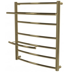 Рушникосушка Safo 7 золото драбинка 600x532, gold