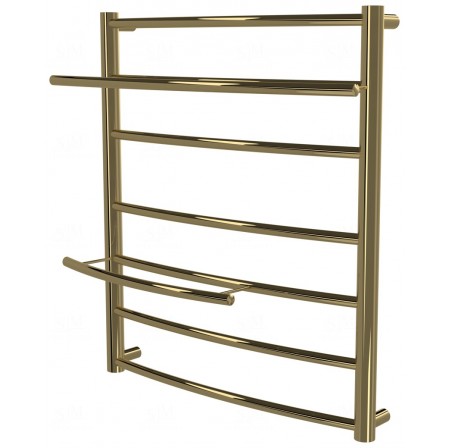 Рушникосушка Safo 7 золото драбинка 600x532, gold
