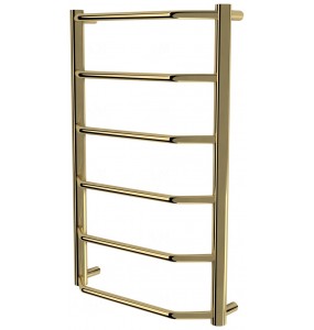 Золота сушка для рушників Standart 6 драбинка 650x432, gold