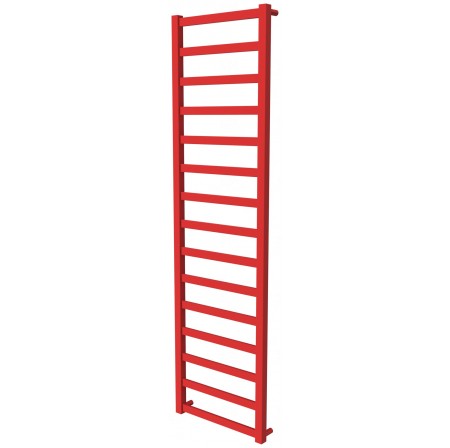 Червона рушникосушка Extra 15 RAL3020 драбинка 1550x430, red
