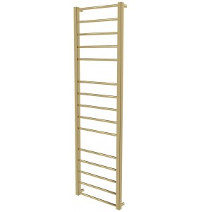 Рушникосушилка Sonnet 15 золото драбинка 1450x430, gold
