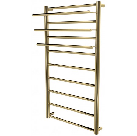 Золота рушникосушка Elegant 9 драбинка 950x482, gold
