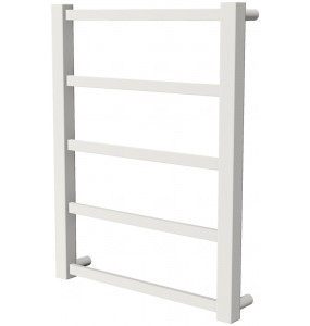 Біла сушка для рушників Quatro 5 RAL9016 драбинка 550x430, white