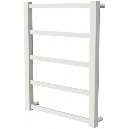 Біла сушка для рушників Quatro 5 RAL9016 драбинка 550x430, white