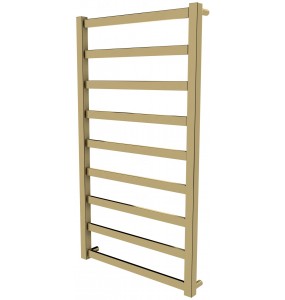 Золота рушникосушка Extra 9 драбинка 950x530, gold