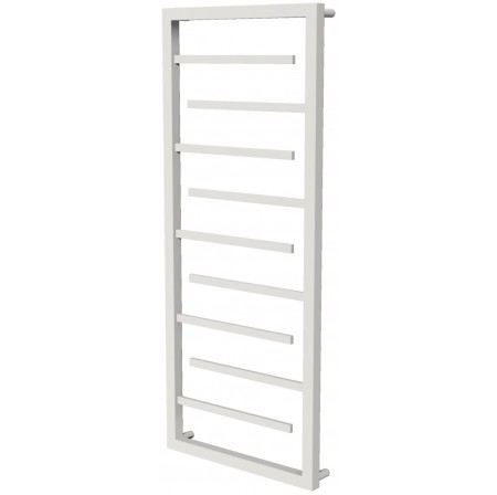 Біла сушка для рушників Prestige 9 RAL9016 драбинка 1050x480, white