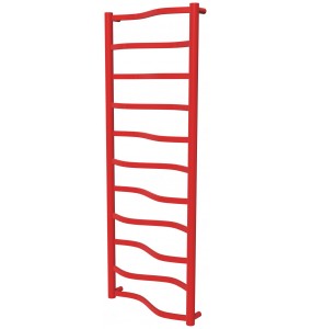 Сушарка для рушників Lagoon 11 червона RAL3020 драбинка 1150x432, red