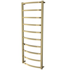 Золота сушарка для рушників Elite 10 драбинка 1050x432, gold