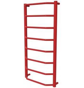 Червона сушарка для рушників Standart 8 RAL3020 драбинка 850x432, red
