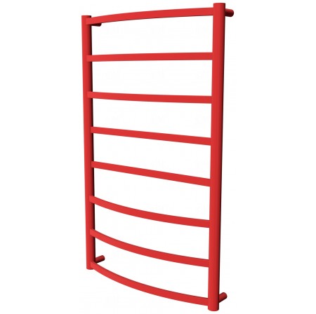 Червона рушникосушилка Elite 8 RAL3020 драбинка 850x532, red