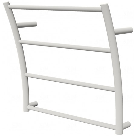 Рушникосушилка Wave 4 біла RAL9016 драбинка 440x475, white
