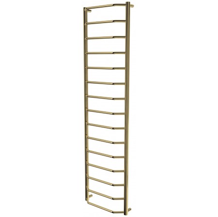 Золота сушка для рушників Standart 15 драбинка 1550x432, gold