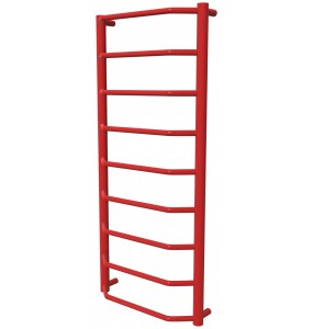 Рушникосушилка Standart 9 червона RAL3020 драбинка 950x432, red