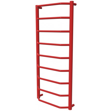 Рушникосушилка Standart 9 червона RAL3020 драбинка 950x432, red