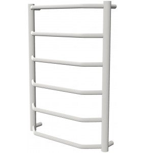 Рушникосушка Standart 6 біла RAL9016 драбинка 650x482, white