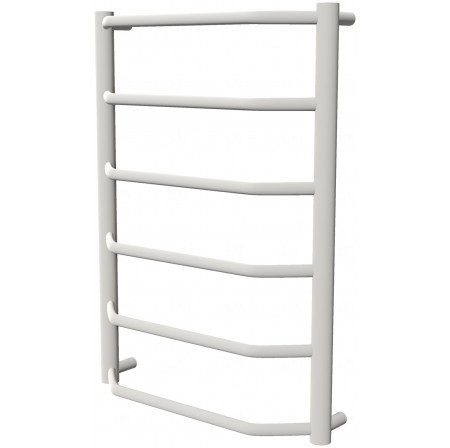 Рушникосушка Standart 6 біла RAL9016 драбинка 650x482, white
