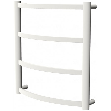 Біла рушникосушка Elite 4 RAL9016 драбинка 450x432, white