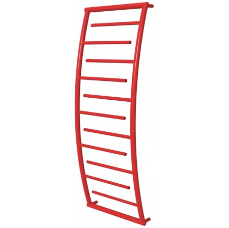 Рушникосушка Atlantica 11 червона RAL3020 драбинка 1250x482, red
