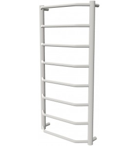 Біла рушникосушка Standart 8 RAL9016 драбинка 850x432, white