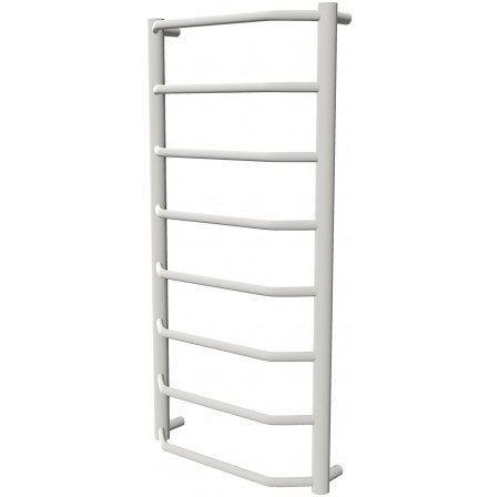 Біла рушникосушка Standart 8 RAL9016 драбинка 850x432, white