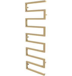 Золота рушникосушка Ultra 9 змійка 1530x500, gold
