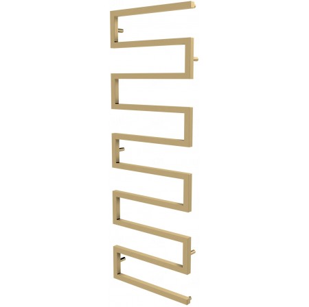 Золота рушникосушка Ultra 9 змійка 1530x500, gold