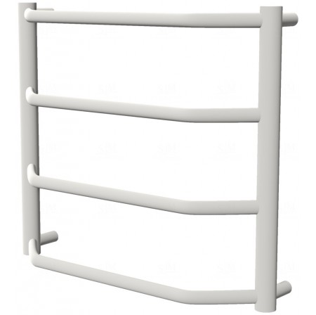 Сушарка для рушників Standart 4 біла RAL9016 драбинка 450x532, white
