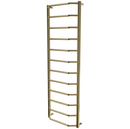 Рушникосушка Standart 12 золото драбинка 1250x432, gold