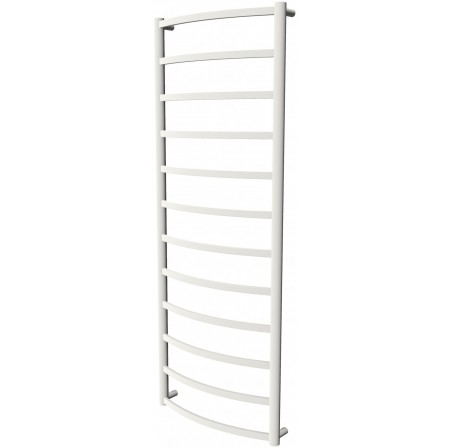 Біла сушарка для рушників Elite 12 RAL9016 драбинка 1250x482, white