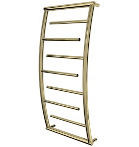 Золота рушникосушка Atlantica 7 драбинка 850x432, gold